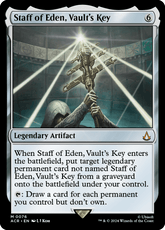 Staff of Eden, Vault's Key - Magic: The Gathering - MoxLand